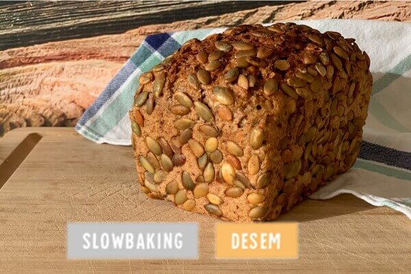  Nordic volk. tarwe-roggebrood met pompoenpitten